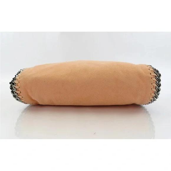 Stella McCartney Peach Shoulder Bag with Chain Trim - Picture 5 of 16